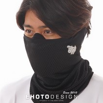 이호토 4계절 마스크 어드벤스루즈 자외선차단 김서림방지 골프 낚시 자전거 바이크 오토바이, 블랙