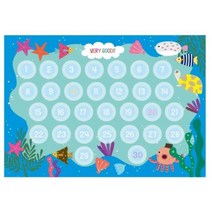 칭찬도장판-물고기 참잘했어요도장 문구덕후 이쁜도장