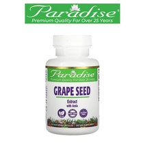 Paradise Herbs 그레이프 씨드 포도씨 추출물 GRAPE SEED 암라 함유 90 베지캡슐