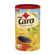 독일직구 Nestle CARO Land 커피 보리 보리 맥아 치커리와 호밀로 만든 가용성 파우더 커피 프리 1팩(1 x 200g), 수량, 상세참조