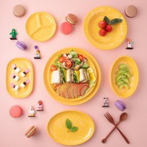 [레트로 그릇] 떡볶이 옛날 김밥 포장마차 분식집 접시 (분식-컵), 17.짬짜면그릇