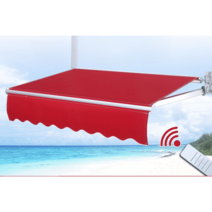 접이식 고정 어닝 차양막 처마 스카이 폴딩 카페테라스 자동, 가로3m세로1.5m