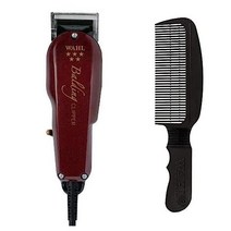 WAHL 왈 Professional 클리퍼 바리깡 프로페셔널 5성 대머리 플랫 탑 블랙 빗 번들