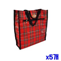 고급 나일론 원단 시장 가방 소 장바구니 장보기 x5개, 상세페이지 참조