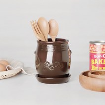 데이즈룸 항아리 물받침 수저통 2size 1P, 대