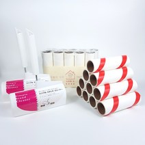 쇼핑몰집 대형핸들 사선커팅 돌돌이 대형리필테이프 대형테이프클리너 10개 10P, 핸들(테이프1개포함)+리필테이프5개