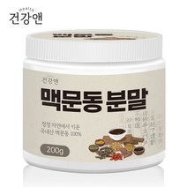 건강앤 국내산 충남 청양군 볶은 맥분동 분말 200g 계량스푼 증정, 1통 200g