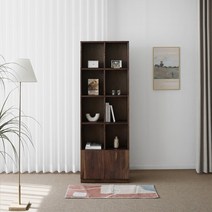 헤리티지월넛 E형 책장2X4 수납형 600, 없음