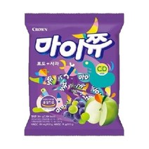 마이쮸 츄잉캔디 포도 사과, 284g, 5개
