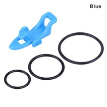 호환 낚시배 바다낚시배요트 부품 1set 후크 키퍼 미끼 미끼 홀더 3 고무 링 낚싯대 장비 휴대용 액세서리 고정 미끼, 노란색