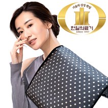 (주)한일의료기 프리미엄 맥반석황토 온열찜질기 인디언/도트, 한일의료기 찜질기 도트-소형