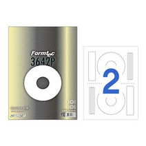 폼텍시디라벨CS-3642P/20매컬러레이저 전용