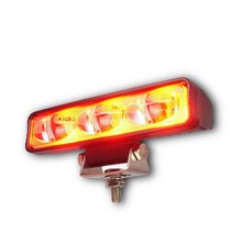 지게차 안전빔 LED 라인 램프 레이저빔 라인이 더욱 선명해진 후방 사이드등 레드 1개, 원형 자석판만 구매시