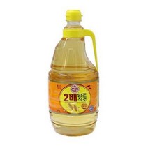 오뚜기 2배 양조식초, 1800ml, 3개