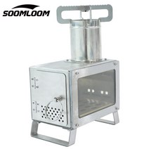 Soomloom 장작난로 벽난로 화로대 12월발송, 단일 옵션