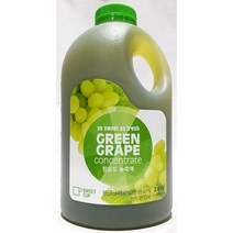 스위트컵 청포도농축액 2Kg, 상세페이지 참조, 1