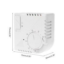 네스트 nest 구글 온도조절기범용 실내 온도 조절기 에너지 절약 기계식 w 스위치, 한개옵션0