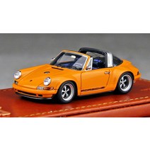 MAKE UP Titan Singer 911 964 Targa 포르쉐 부티크 컨버터블 모델MAKE UPMU 1:64 포르쉐 싱어 911 964 타지 오픈 정적 자동차 모델, 골드풀옵션(현물초발급)