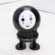 자동차 장식 애니메이션 얼굴없는 남자 블루 새끼 고양이 봄 흔들리는 그림 모델 자동 인테리어 장식 액세서리 장난감 119, A