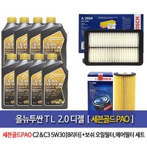 올뉴투싼TL 2.0디젤 세븐골드PAO-8L엔진오일 96-A2654