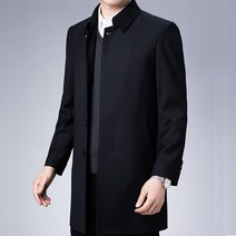 남성 봄 트렌치코트 단정 깔끔한 셜록 모던코트