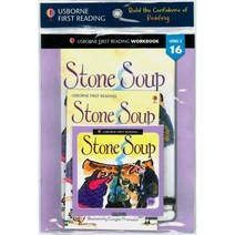 Usborne First Reading 2-16 Stone Soup (Book+Audio CD+WB)