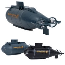 rc잠수함 미니 수중rc 2.4G 전기 6 채널 미니 재생 물 무선 원격 제어 다이빙 보트 모델 어린이 핵 잠수함, 01 Grey