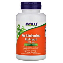 나우푸드 아티초크 Artichoke 450mg 90베지캡 카페오일퀴닉산 시나린 에키나시아