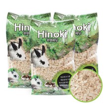 대용량 국산 프리미엄 히노끼 편백나무 베딩 400gx3개, 400g, 3개