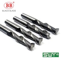 BB 엔드 밀 HSS 커터 CNC 금속 강철 플라스틱 2 3 4 플루트 톱니 1 ~ 40mm 직경 세트 ISO 임페리얼 저속, 25 5.5x6x13x57_01 2-Flutes