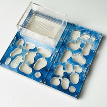 아크릴 개미집 개미 키우기 관찰하기 하우스 농장 먹이 영역 다층 둥지 집 애완 동물, 바다 떨어져, 협력사