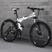 Foldable 자전거 27 속도 휠 접는 산 고정 기어 도로 탄소 Mtb 도시 Bicicletas 성인 선물을위한, Style-4_24 inches