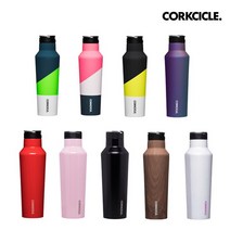 콕시클 보온병/보냉병 스포츠캔틴 600ml, 매트블랙