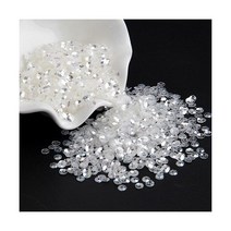 바느질실 실공예 가죽공예 스팽글 스탈 투명 3mm 4mm 5mm 6mm Pvc 라운드 플랫 컵 루즈 바느질 웨딩 공예 DIY 액세서리 10g, 4mm cup crystal tran