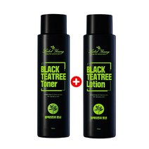라벨영 쇼킹블랙티트리 토너+로션SET, 쇼킹블랙티트리토너로션SET/.