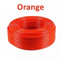 에어 레귤레이터 10 미터 8mm 6mm 4mm 10mm 공기 호스 공압 튜브 파이프 pu 호스 12mm 14mm 16mm 압축기 폴리 우레탄 튜브 8x5mm 6x4 12x8, 주황색, 3mm 외경 x 2mm 내경