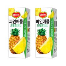 델몬트 드링크 파인애플 190ml x 48팩 과일주스 과일 음료수, 상세페이지 참조