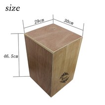 카혼 퍼커션 SALDE 패널 재즈 스타일 나무 cajon휴대용 밴드, 1.Wooden 색상