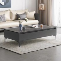 티테이블 1200/1400cm 거실테이블 소파 테이블 서랍 4개, 120*60CM, X2
