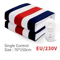 전기장판온도조절기220v 전기 담요 열 히터 매트 침대 시트 난방 매트리스 온도 조절기 따뜻한 쿠션 패드, [01] EU plug, 01 70x150CM-EU