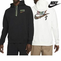 나이키 판타지 크리처 유니크 로고 남자 여성 후드티셔츠 후디 블랙 화이트 그린