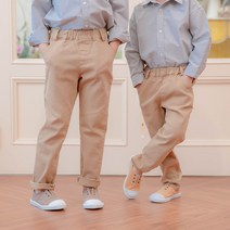 미쏘아 바른팬츠 아동 주니어 일자핏 면바지