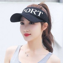 여성 뜨개 선캡 모자 골프 아웃 도어 썬바이저 스포츠썬캡 야외러닝 예쁜필드 웨어 쇼핑몰 골프