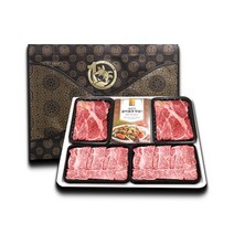 [홍천한우마을]1등급 한우암소 갈비선물세트, 06.[5칸]소갈비x4+갈비장