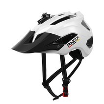 rnox outdoor mtb bike helmet with camera holder road mountain bike helmet for man 통기성 레이싱 승마 사이클링 헬멧, 협동사, 01 white_01 56-62cm