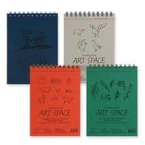 양지사 아트 스페이스 드로잉북 A4 스케치북 전문가용, 오렌지