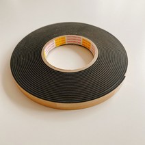 1개입 2T 15mm x 8M EVA폼 스펀지 테이프 고무패킹, 단품, 1개