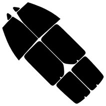 현대 스타리아 측면 썬팅필름, 스타리아 통유리 (21-현재), RTF-4S 15 (중간)