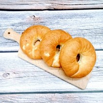 우리쌀로 만든 쌀 베이글 쌀빵 건강빵 비건빵 (1개), 무염쌀베이글, 130g, 1개