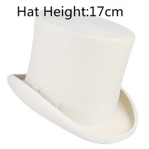 신사모자 페도라 헌팅캡 중절모 고급형 클래식울 펠트 탑 햇 남성 여성용 영국 바람과 캡